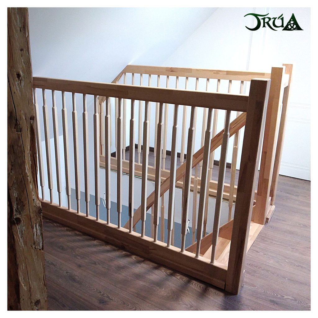 balustrada scara pe structura lemn fag (11)