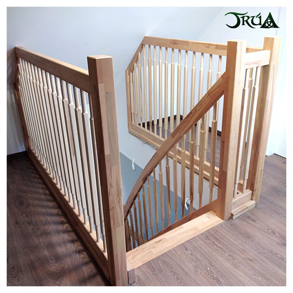 balustrada scara pe structura lemn fag (13)