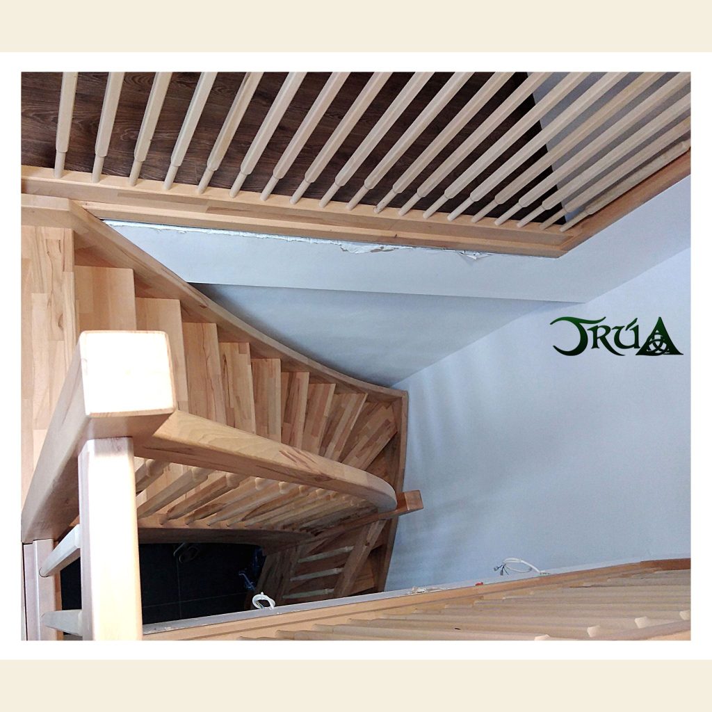 balustrada scara pe structura lemn fag (3)