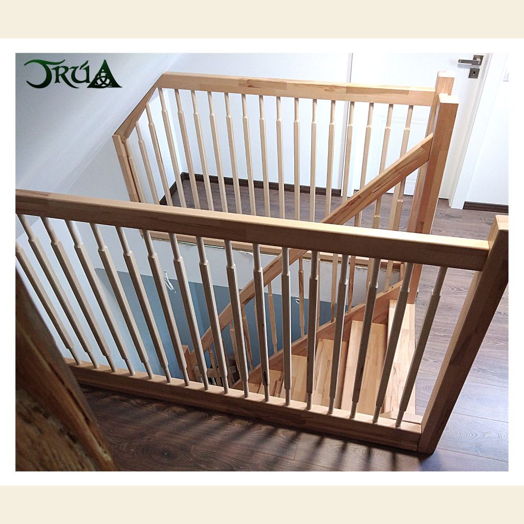 balustrada scara pe structura lemn fag (8)