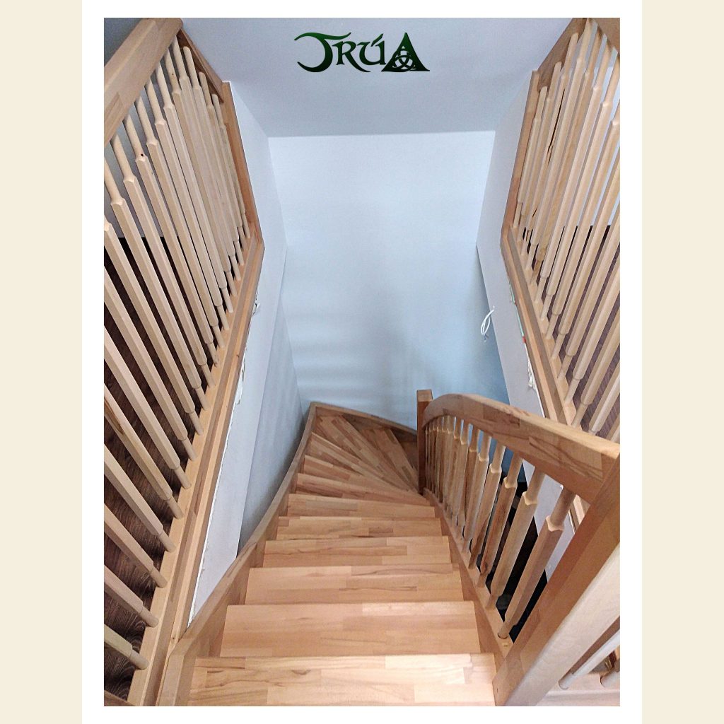 balustrada scara pe structura lemn fag (9)