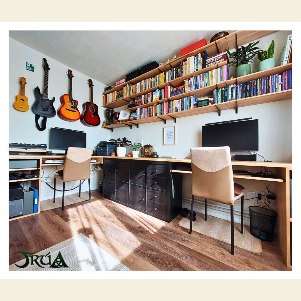 5 Set rafturi biblioteca, lemn de fag