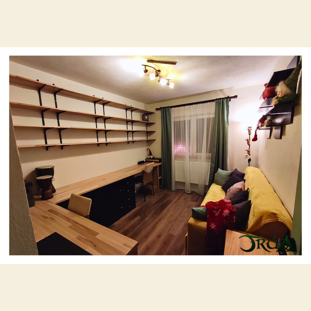 8 Set rafturi biblioteca, lemn de fag