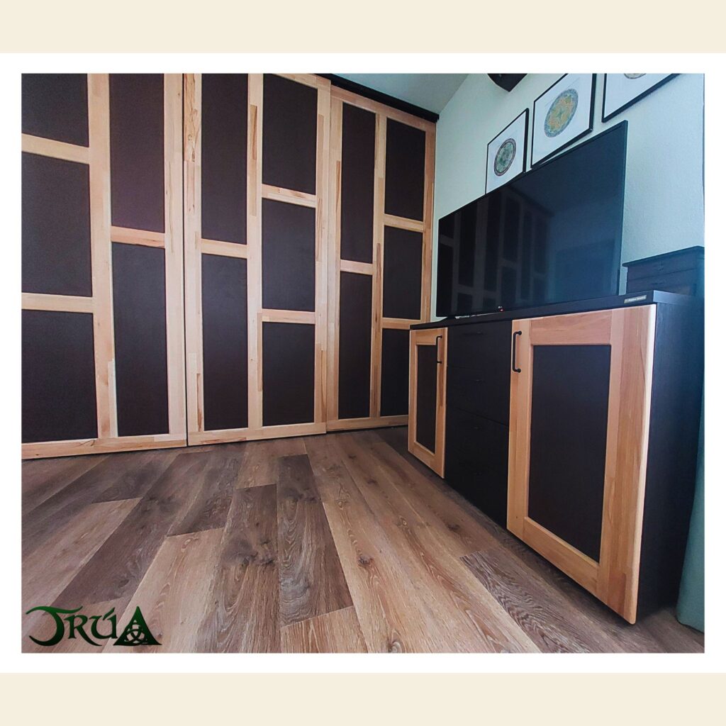 14 Dressing cu usi glisante