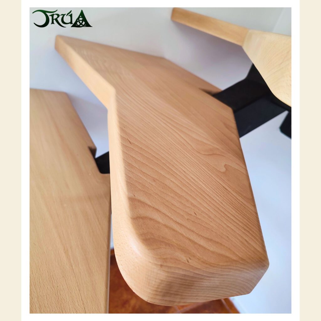 10 Placare cu lemn scara metal