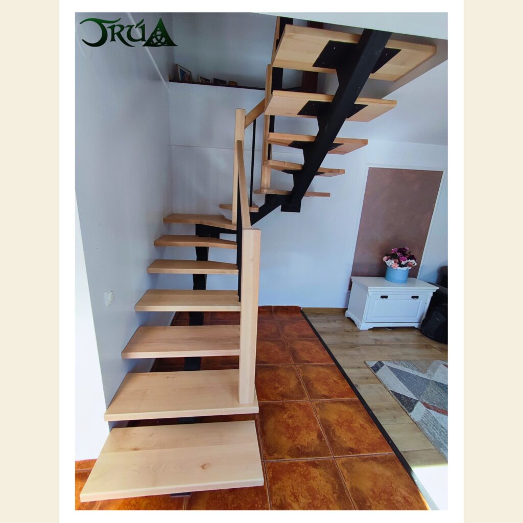 20 Placare cu lemn scara metal